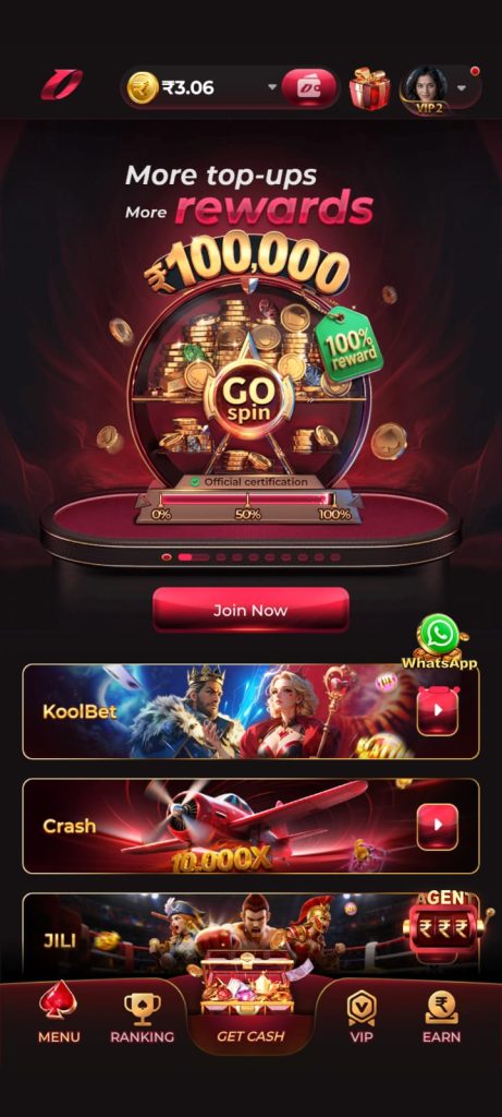 TopOne App mobile gaming experience